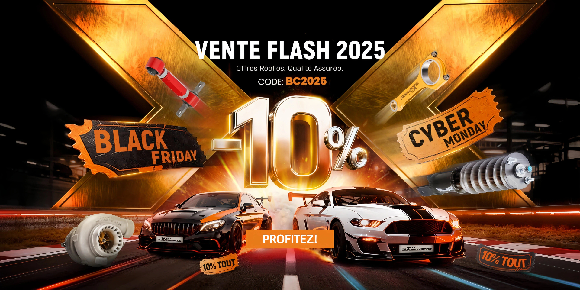 Black Friday & Cyber Monday : Prix Fous !